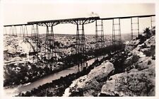 RPPC Texas Pecos River Bridge  Highest Bridge in TX Real Photo Postcard picture