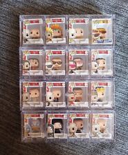 Funko Bitty Pop WWE Complete Set w/ all 4 Mystery Chase & Display Shelves Mini picture