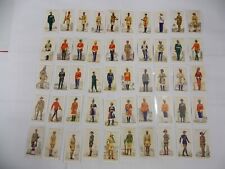 Players Cigarette Card Military Uniforms of the British Empire Overseas Complete picture