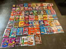 67 lot all different  Empty Flat Cereal Boxes picture