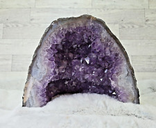 10 LB Natural Amethyst Geode Quartz Cluster Crystal Specimen Healing Energy picture