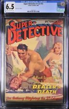 Super-Detective 1950 October, #1. CGC 6.5 FN+.  Pulp picture