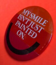 [PACIFIC SOUTHWEST AIRLINES] MY SMILE ISN'T JUST PAINTED ON.  (PSA ~ PIN/BADGE). picture