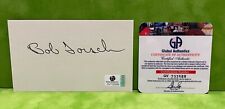 Bob Forsch 3 x 5 Autographed Index Card with certification St Louis Cardinals picture