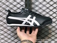 NEW Onitsuka Tiger MEXICO 66 Sneakers - Stylish Black/White Unisex Sports Shoes picture