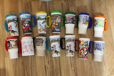 14 Lot Huge Vintage Walt Disney World Resort Refill Travel Mug Cup w/without lid picture