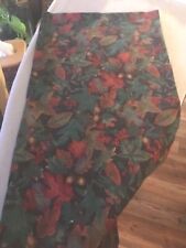 Custom-made w/Longaberger FALLING LEAVES fabric table runner - 2 diff widths picture