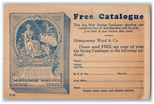 c1950's Free Catalogue Montgomery Ward & Co. Kansas City MO Postal Card picture