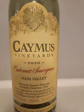 Empty Caymus Vineyards CA 2020 Cabernet Sauvignon 1 Liter Wine Bottle No cork  picture