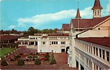 Vtg Postcard Churchill Downs, Louisville, Kentucky, View of Club House picture