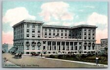 Alexandria Louisiana~Hotel Bentley~Garden in Front~c1910 TUCK Postcard picture