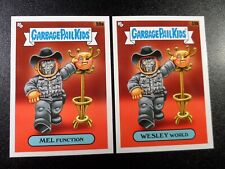 Westworld Yul Brynner Michael Crichton Spoof Garbage Pail Kids 2 Card Set picture