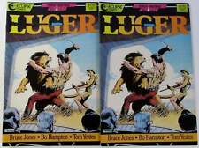 Luger Lot of 2 #1 x2 Eclipse Comics (1986) VF/NM 1st Print Comic Books picture