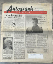 Vintage September 1994 Autograph Times Newspaper Cartoonists picture