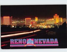 Postcard The Biggest Little City in the World Reno Nevada USA picture