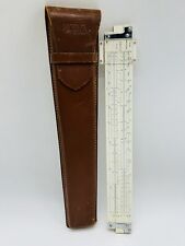 Vintage Slide Rule Ruler Micronta No. 150 Made in Japan w/Leather Case picture