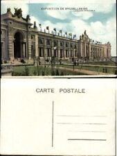 Exposition de Bruxelles 1910 Belgium la facade principale picture