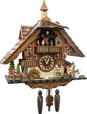 Cuckoo-Palace Large German Cuckoo Clock - The Seesaw Mill Chalet with Quartz ... picture