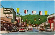 Postcard - Guerneville, California - Russian River - Street View, 1961 (Q27) picture