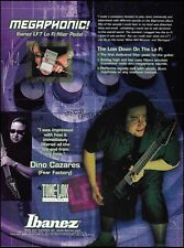 Dino Cazares (Fear Factory) Ibanez LF7 Tone-Lok Guitar Effects Pedal 8 x 11 ad picture