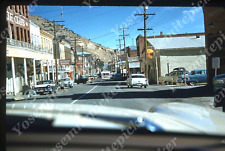 sl85 Original Slide 1959 Kodachrome Virginia City street scene cars 461a picture