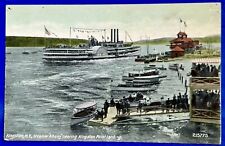 Kingston New York. Albany Steamer. Vintage Postcard Great Condition picture