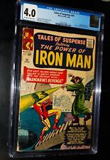 CGC TALES OF SUSPENSE IRON MAN #54 1964 Marvel Comics CGC 4.0 Very Good picture