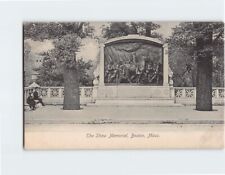 Postcard The Shaw Memorial Boston Massachusetts USA picture