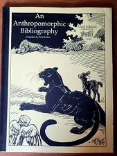 An Anthropomorphic Bibliography 3RD Edition - Fred Patten YARF -  RARE picture