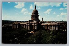 Austin Texas TX State Capitol Congress Avenue Postcard 1950s picture