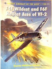 OSPREY AIRCRAFT OF THE ACES #125 F4F WILDCAT + F6F HELLCAT ACES OF VF-2 picture