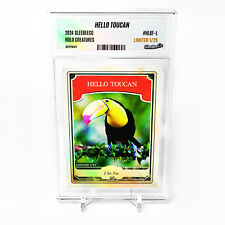 HELLO TOUCAN Card 2024 GleeBeeCo Holo Creatures I See You #HL6F-L Limited to /25 picture
