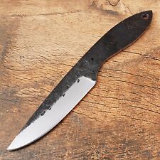 8'' CUSTOM HAND FORGED 1095 CARBON STEEL HUNTING SKINNING BLANK BLADE KNIFE  232 picture
