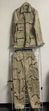 USGI Military DCU Desert Camo Combat Jacket&Trousers Set Size Medium Regular NEW picture