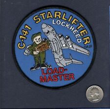 C-141 STARLIFTER LM Loadmaster USAF ANG AFRES  TAS Airlift Squadron Crew Patch picture