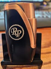 Rocky Patel Icon Cigar Lighter - Black and Copper - Dual Jet - New picture