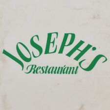 1980s Joseph's Restaurant Menu 2403 Wilson Boulevard Arlington Virginia #2 picture