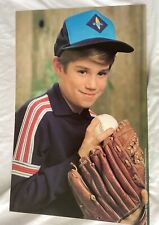 LDS Art Mormon Sunday School Lesson Poster 11x17” Boy Scout Baseball Player Vtg picture