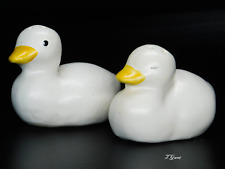 Darling Pair of Pottery Duck Salt and Pepper Shakers picture