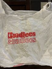 Bradlees Department Store Large Plastic Shopping Bag Advertising 24x22 1990s picture