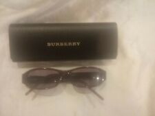 BURBERRY LADIES SUN GLASSES BURGUNDY STUDDED 135 B 8466 C31 52¤16 with CASE picture
