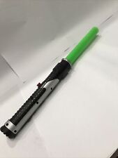 Vintage 1999 Hasbro LucasFilm Star Wars Green  LightSaber Qui-Gon Cosplay picture