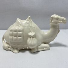 Vintage Holland Mold Nativity Seated Camel - White - Christmas Replacement picture