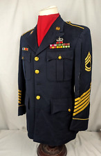 Vietnam Airborne Master Sergeant Dress Blue Uniform Bronze Star Arrowhead picture
