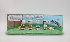 Vtg Hallmark Peanuts Gallery The Winning Team Believing is Everything Baseball picture