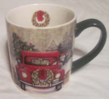 Lang- SANTA'S TRUCK  Ceramic Coffee Mug  by Susan Winget Christmas Holidays 2015 picture