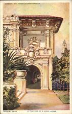 1914-15 Panama California Expo End of Arcade Postcard picture