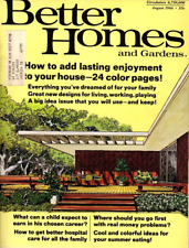 BETTER HOMES AND GARDENS-Aug 1966-Building/Decor/Food/Travel/Gardening/Health picture