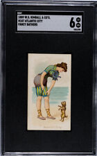 1889 N187 W.S. Kimball & Co. Atlantic City Fancy Bathers SGC 6 picture