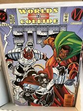 DC Milestone comics Steel #7, Worlds Collide #12 1994 Comic Book picture
